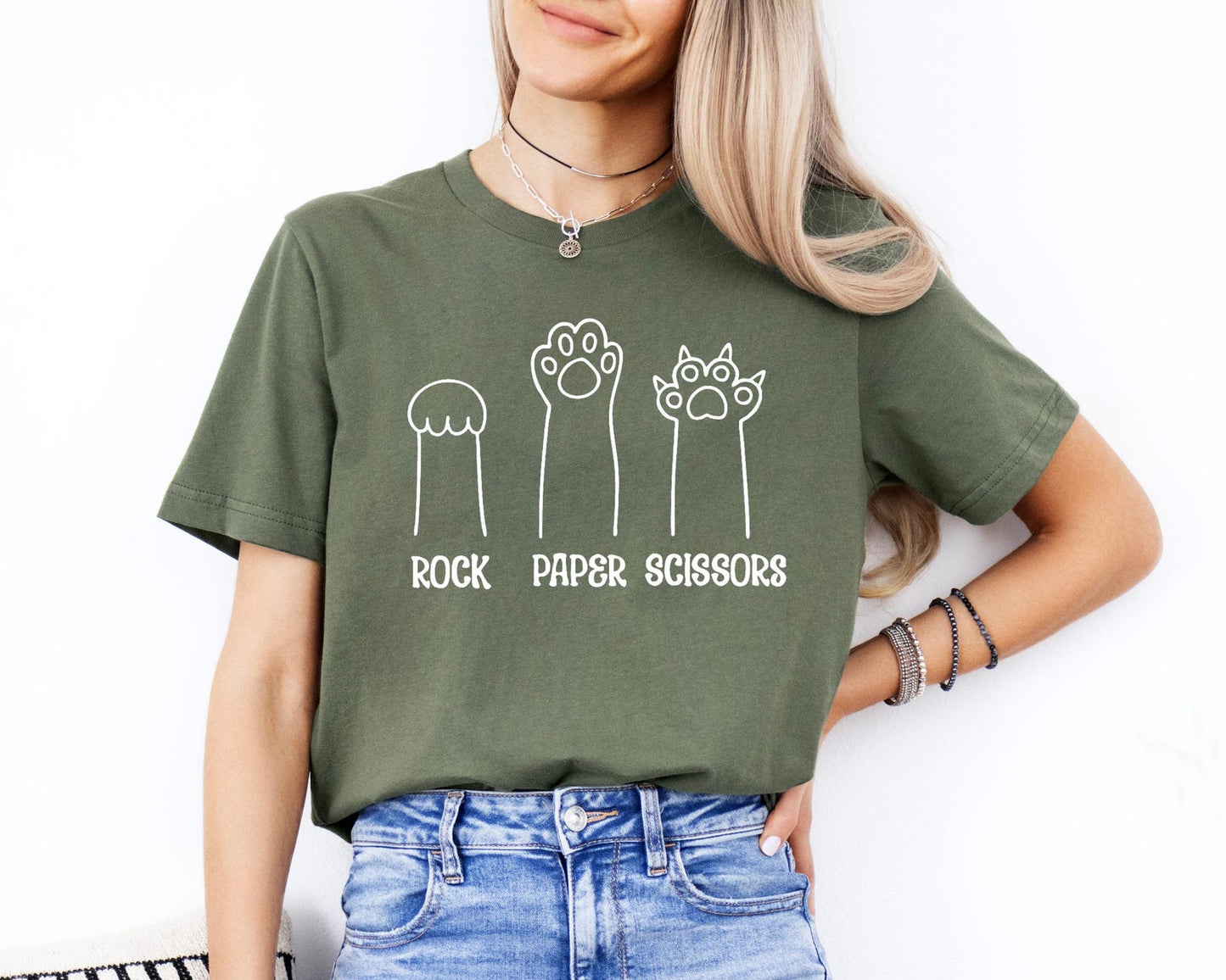 Playful Cat Paws Crewneck Sweatshirt