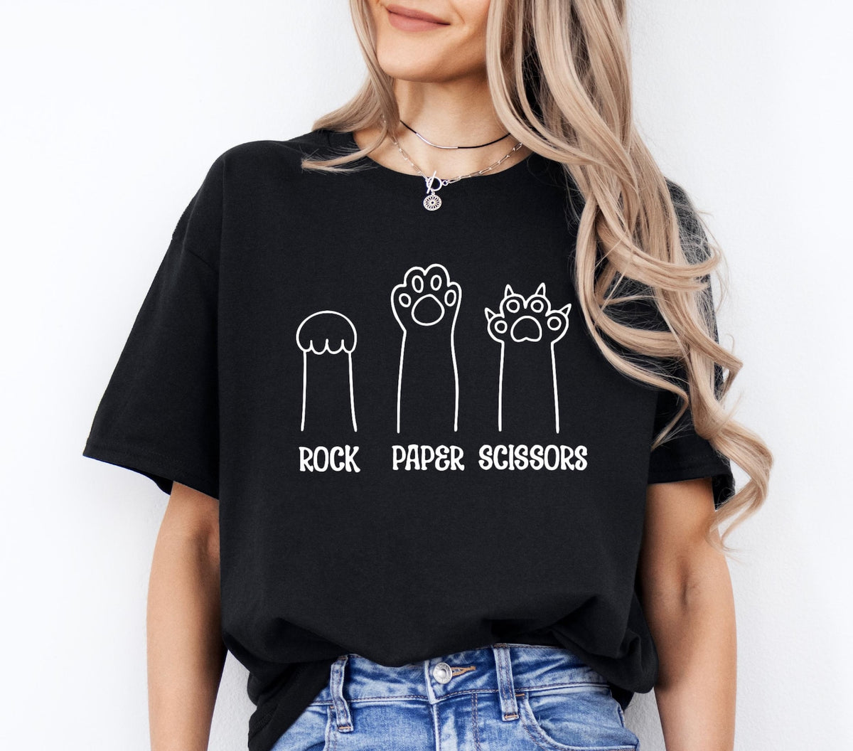 Playful Cat Paws Crewneck Sweatshirt